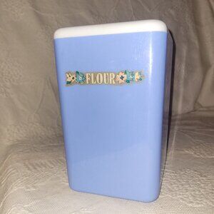 Beacon Blue Flour Container, READ
